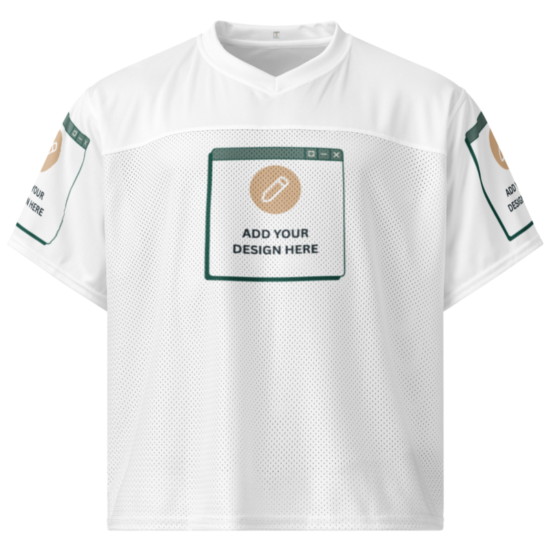 Boxy football jersey / 2XS