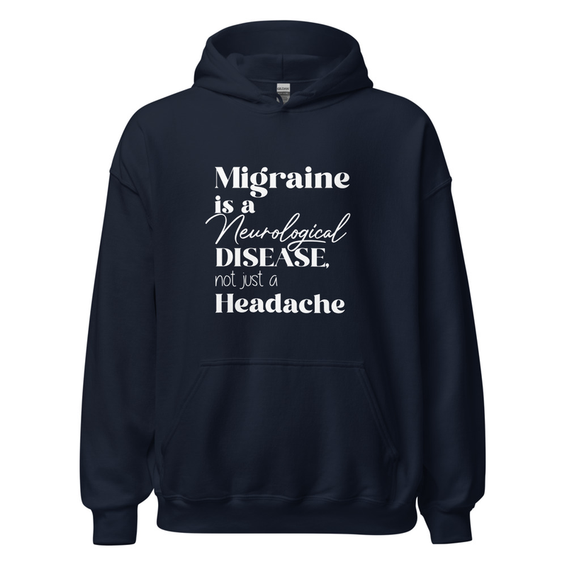 Migraine Is a Neurological Disease Hoodie thumbnail 2
