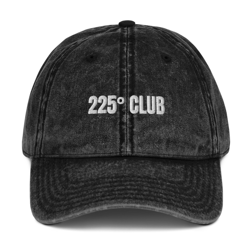 225° CLUB Dad Hat mockup