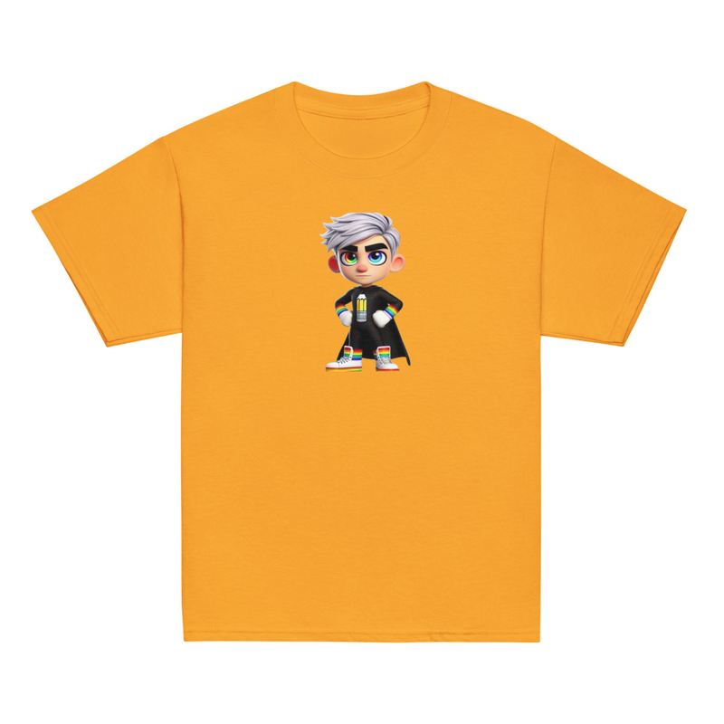 KP Youth classic tee – XL, Gold