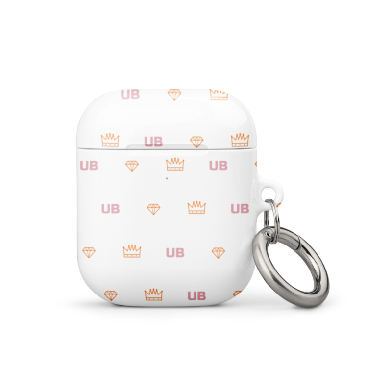 Uncle Benny ® Royal Pattern III AirPods Neon Orange EST. 2020
