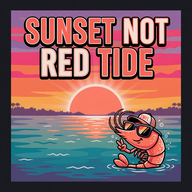 [WIP] Sunset Not Red Tide Hoodie — Floof apparel