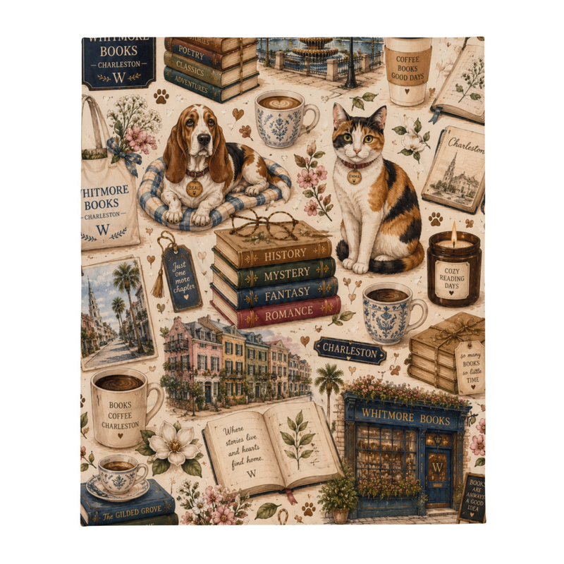 Whitmore books Throw Blanket – 50″×60″