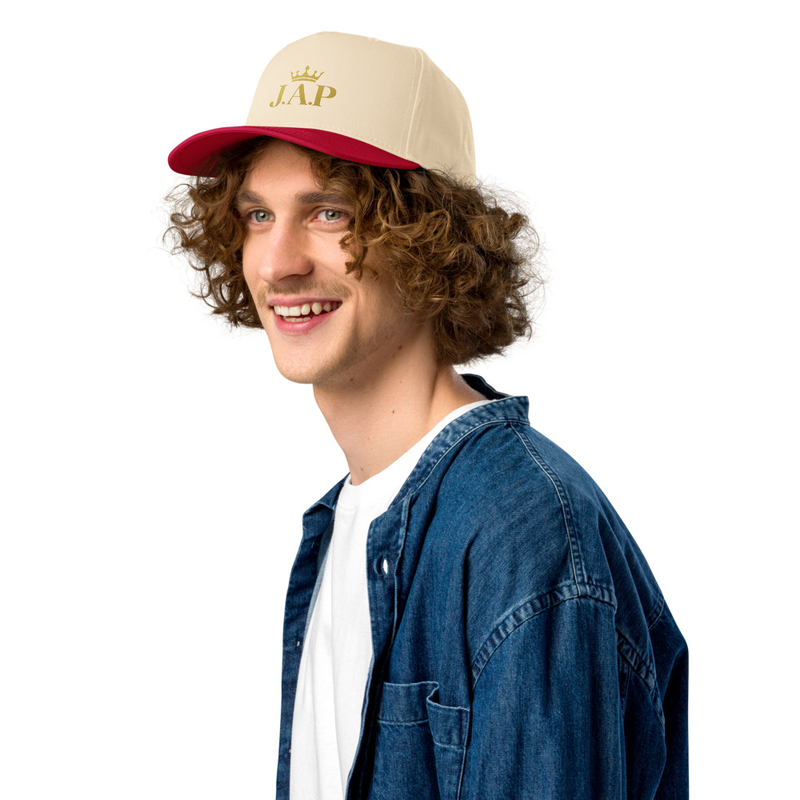 J.A.P Cap – One size, Red/Natural
