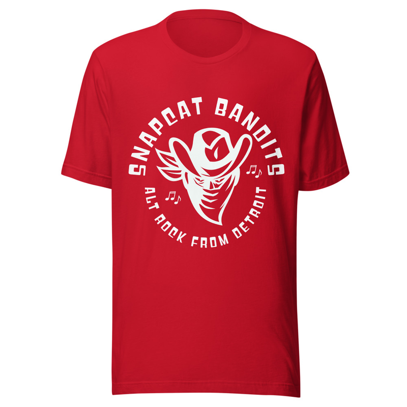 Snapcat Bandits - Unisex Red Tee Shirt
