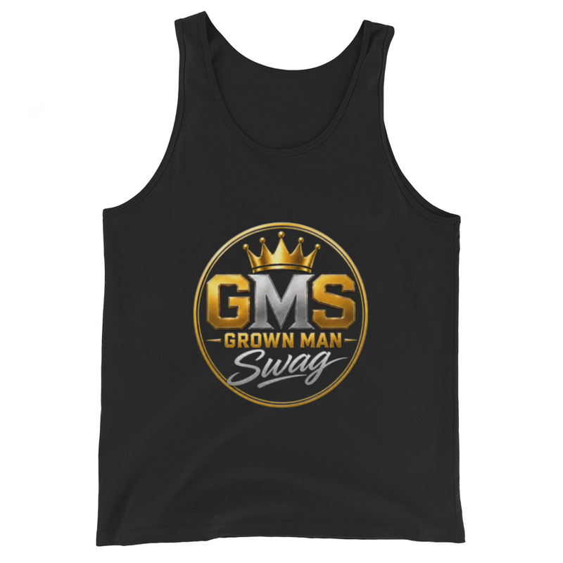Grown Man Swag Signature Premium Tank Top | Confidence • Style • Respect
