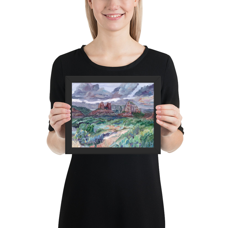 Framed Print – 8″×10″, Black