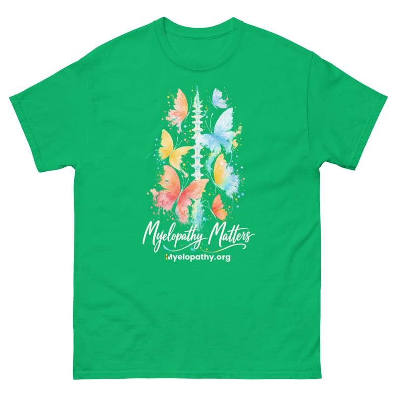 Butterfly Spine Unisex T – L, Irish Green
