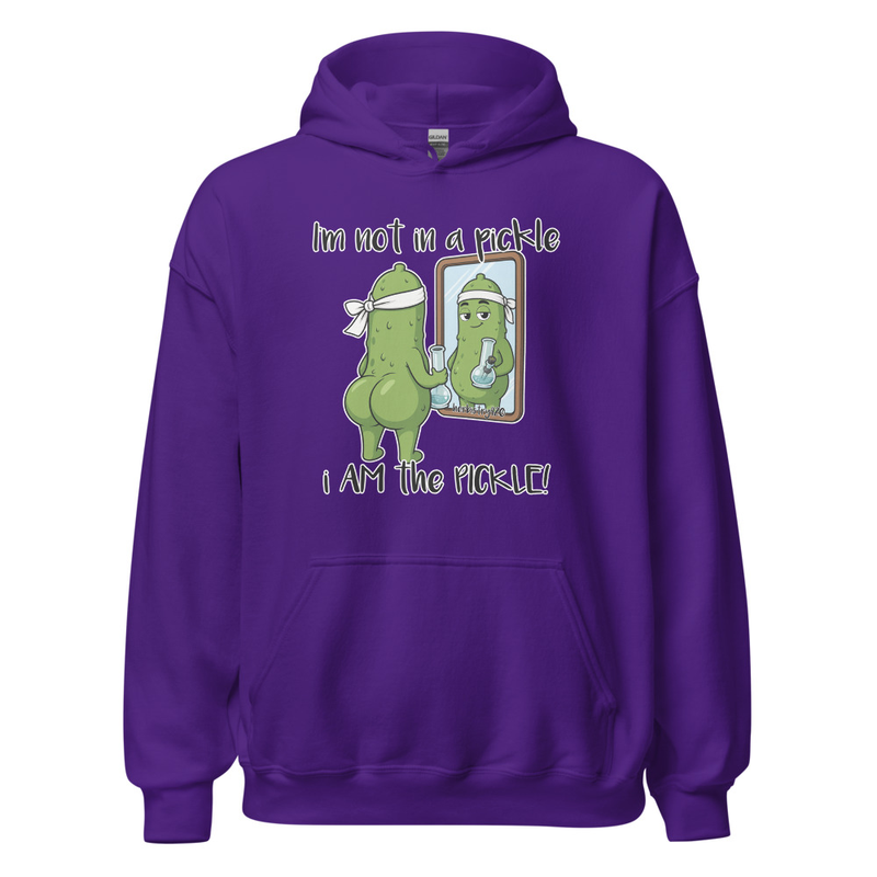 I Am The Pickle – Unisex Hoodie — Purple