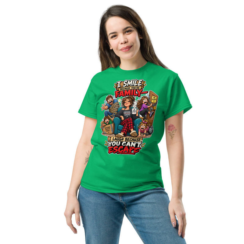 You can't scape - Unisex classic tee – XL, Irish Green