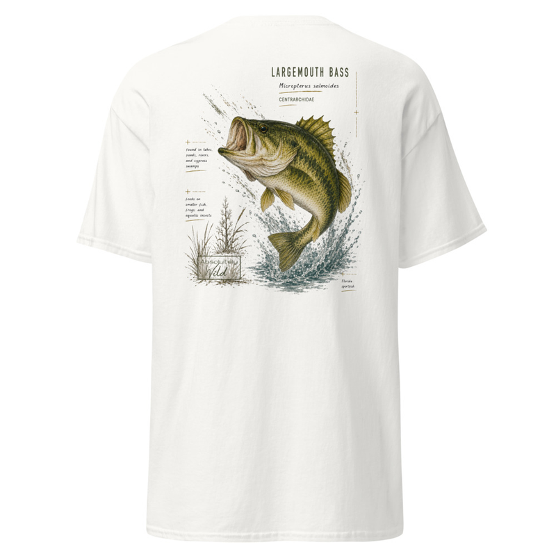 Largemouth Bass Absolutely Wild Tee