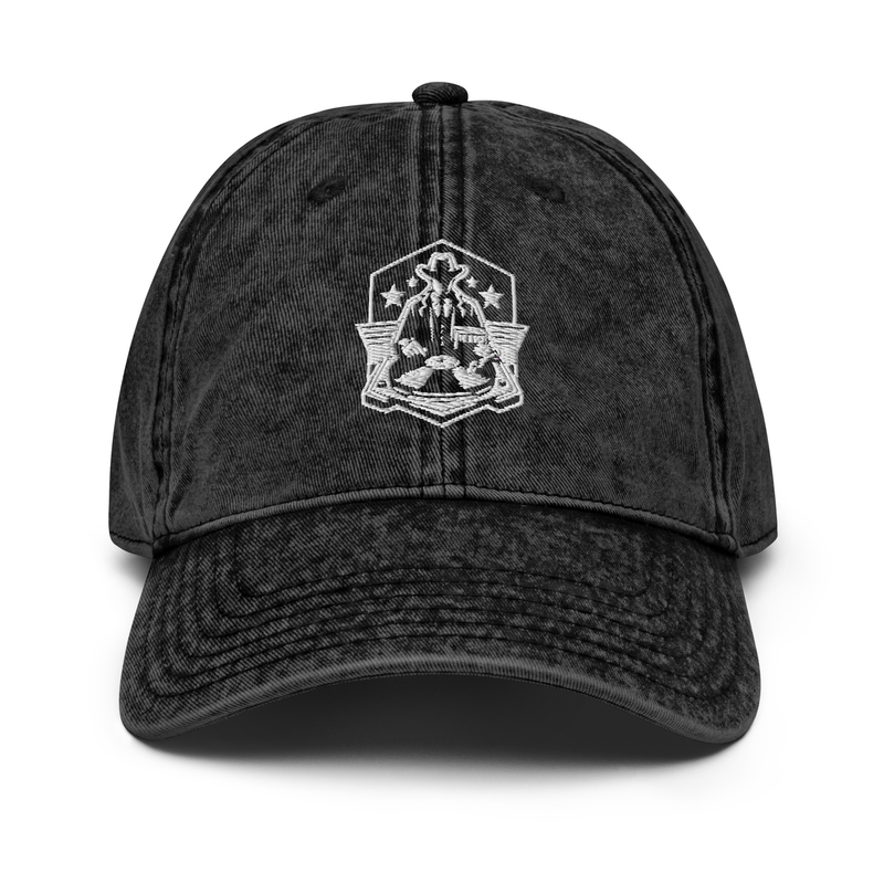 Starring The Bishop Vintage Cotton Twill Cap