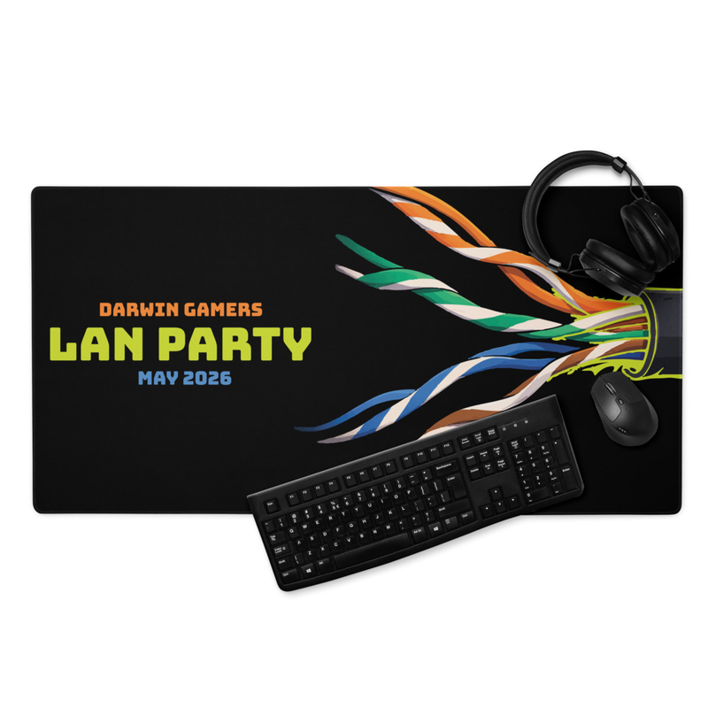Darwin Gamers Desk Pad