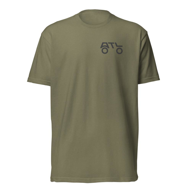 Brand Mark T-Shirt (F/R) - ROAD / BLACK LOGO