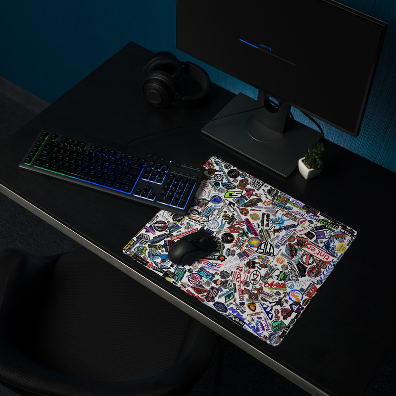 Sticker Bomb Mouse Pad - 18in x 16in