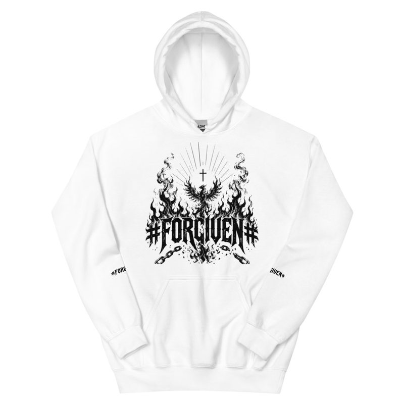 Unisex Distressed FORGIVEN Hoodie