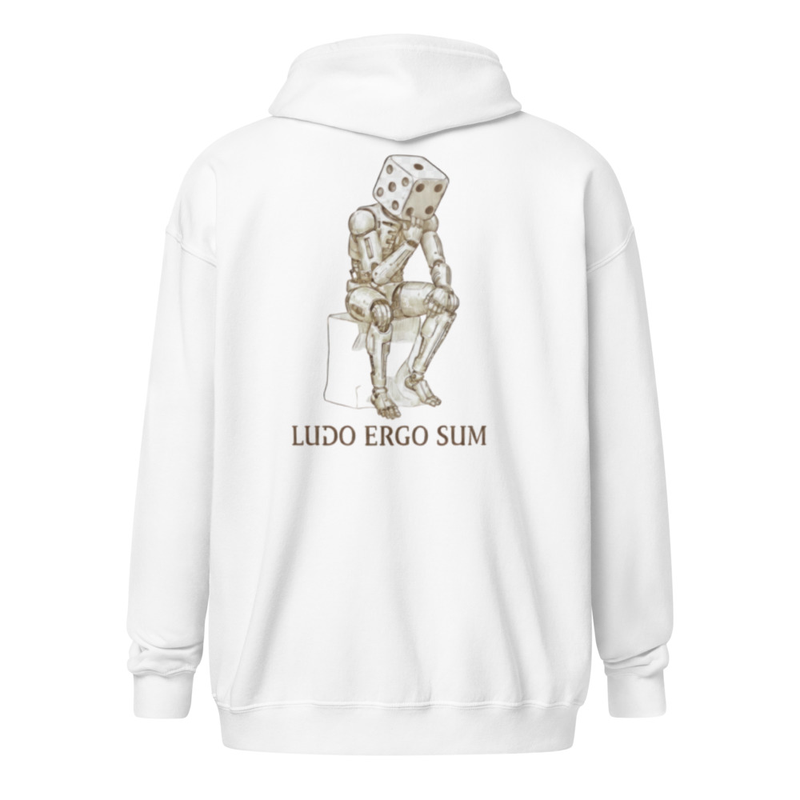 Ludo Ergo Sum - Hoodie Zippé