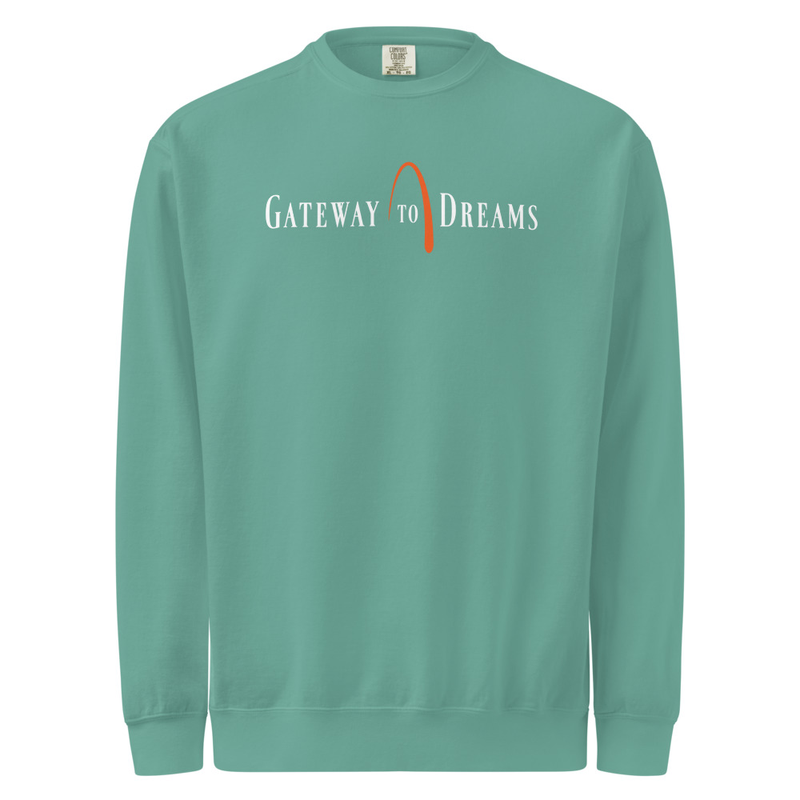 Gateway to Dreams - Crew-neck Sweatshirt – S, Seafoam