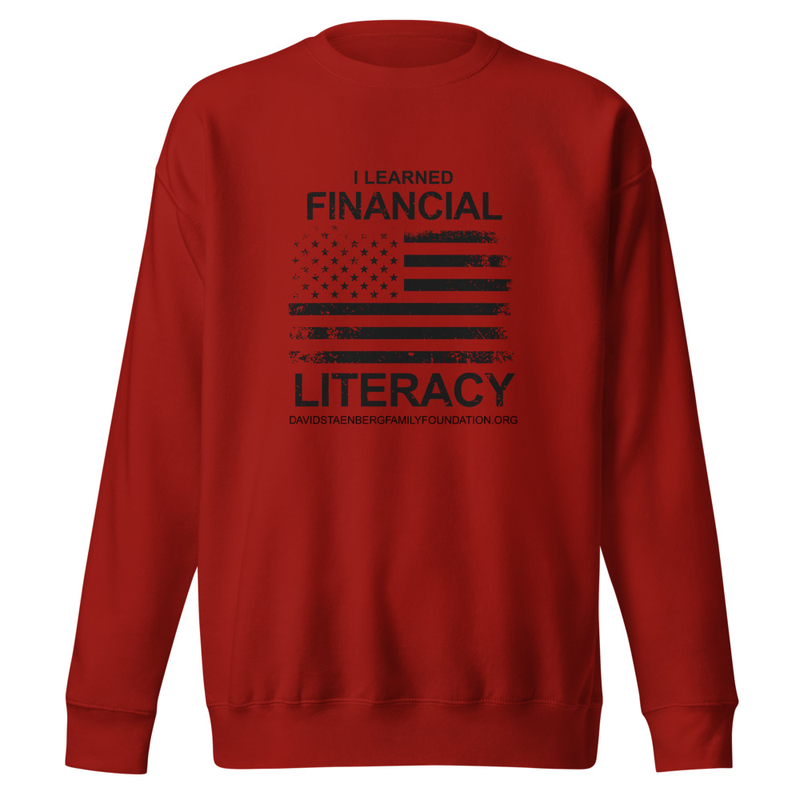 Unisex Premium Sweatshirt | Veteran's Day v2 – M, Cardinal