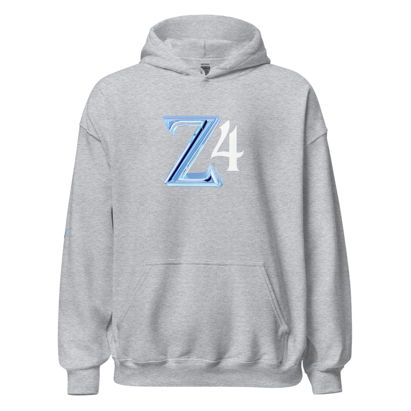 Zane Cray IV "Z4"  Signature Hoodie – 3XL, Sport Grey