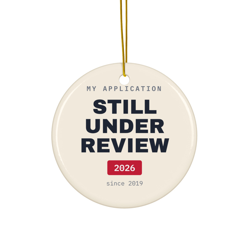 Still Under Review 2026 Ornament
