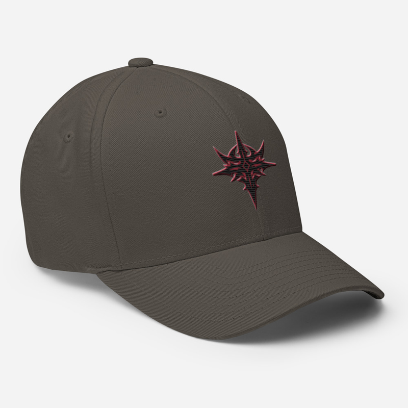 Silent Thorn Logo | Closed-Back Structured Cap | Flexfit