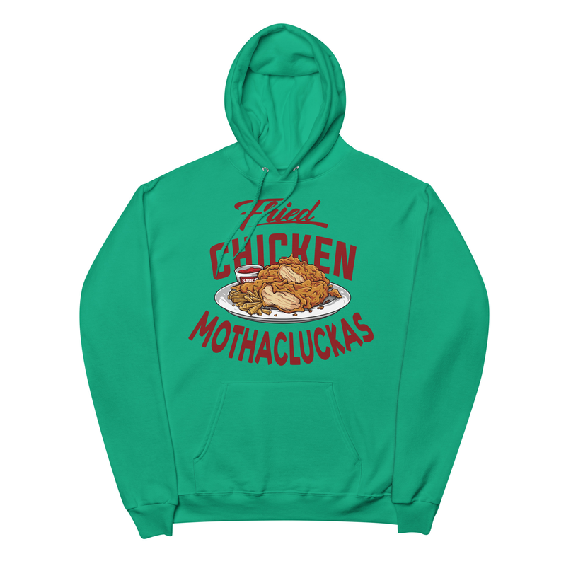 Fried Chicken Mothacluckas - Premium Unisex Hoodie - Grilled, foodie, food lover, bbq lovers, bbq, aprons, apron, fried chicken apron,
