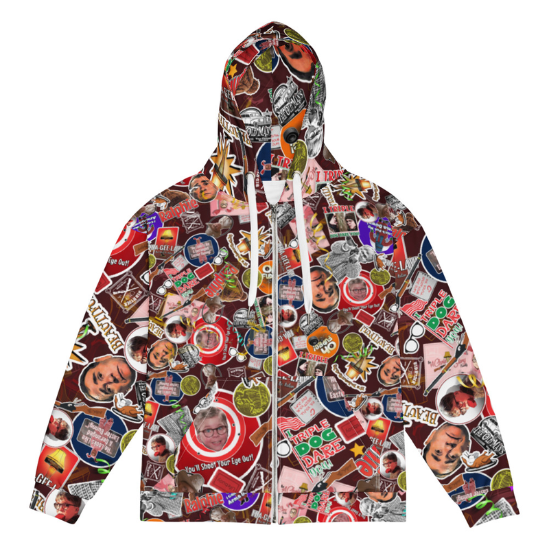 The Ultimate Zip Hoodie for Every A Christmas Story Fan—Cozy, Nostalgic, and Built to Last! 