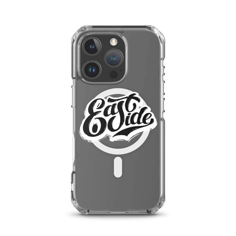 EastSide Dark Logo MagSafe® clear case for iPhone® – Image 11