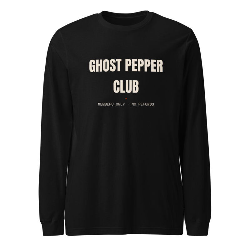 GHOST PEPPER CLUB Long Sleeve — Hot Sauce merch