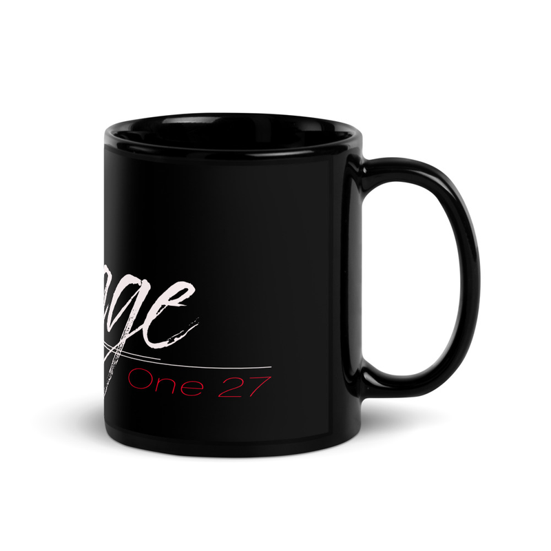 Black Glossy Mug