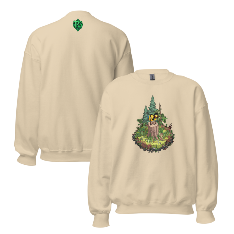 Cutaway Pluckle Unisex Crewneck Heavy Blend Sweatshirt