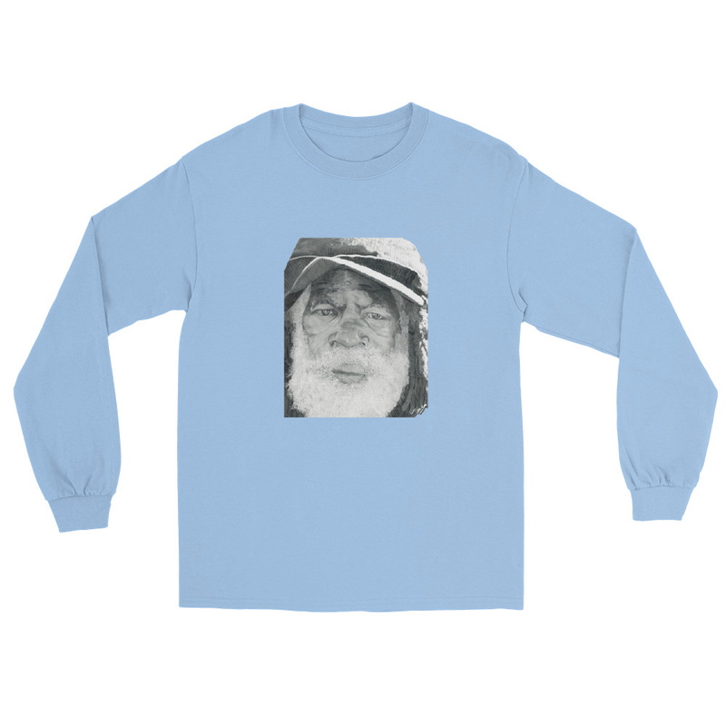 Under the Bridge - Unisex Long Sleeve Shirt – XL, Light Blue