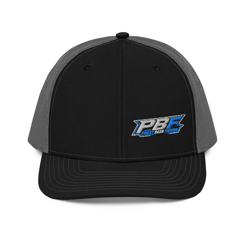 PBF Trucker Hat Side Logo official product mockup
