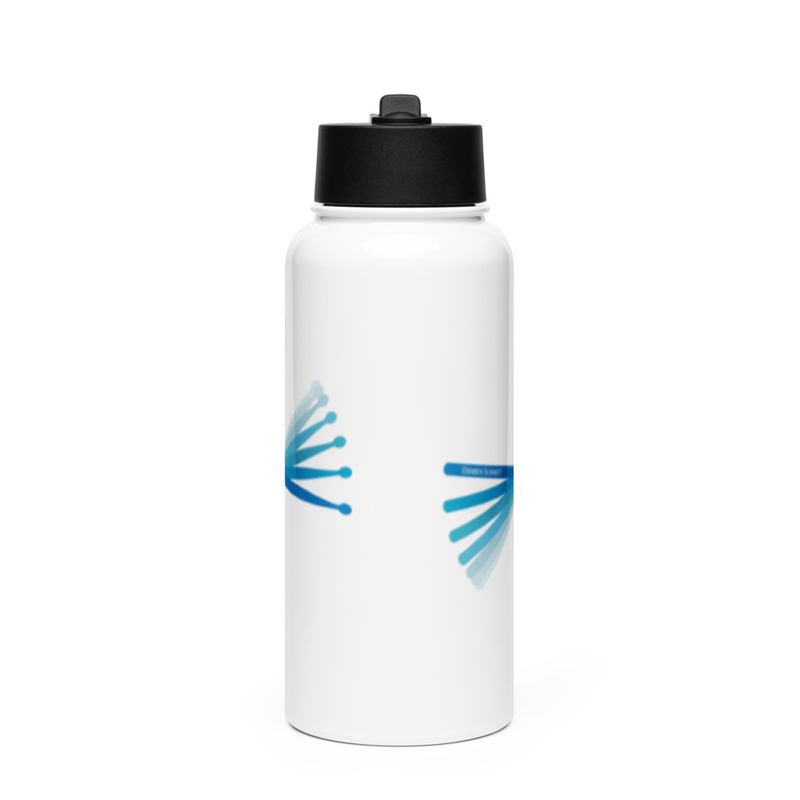 Blue L bottle