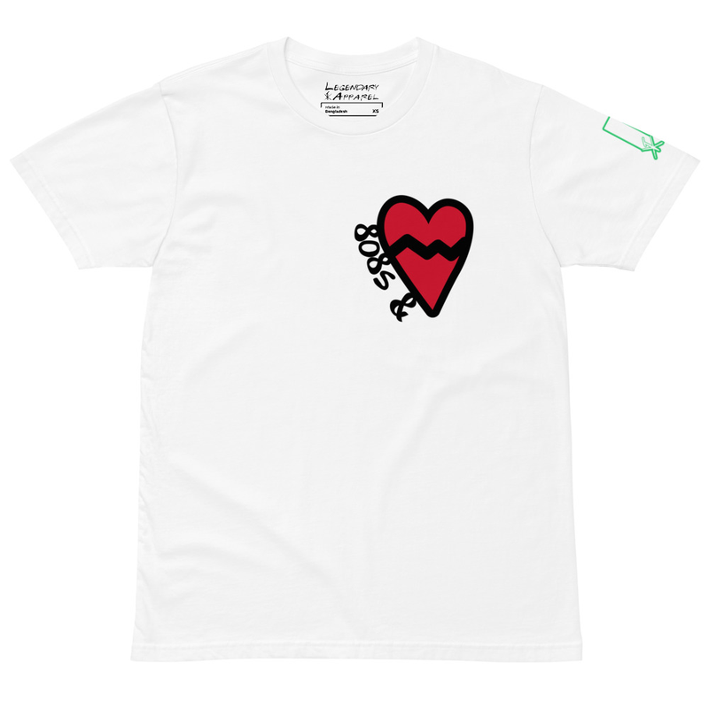 [ heartless </3 ] Premium tee – XS, White