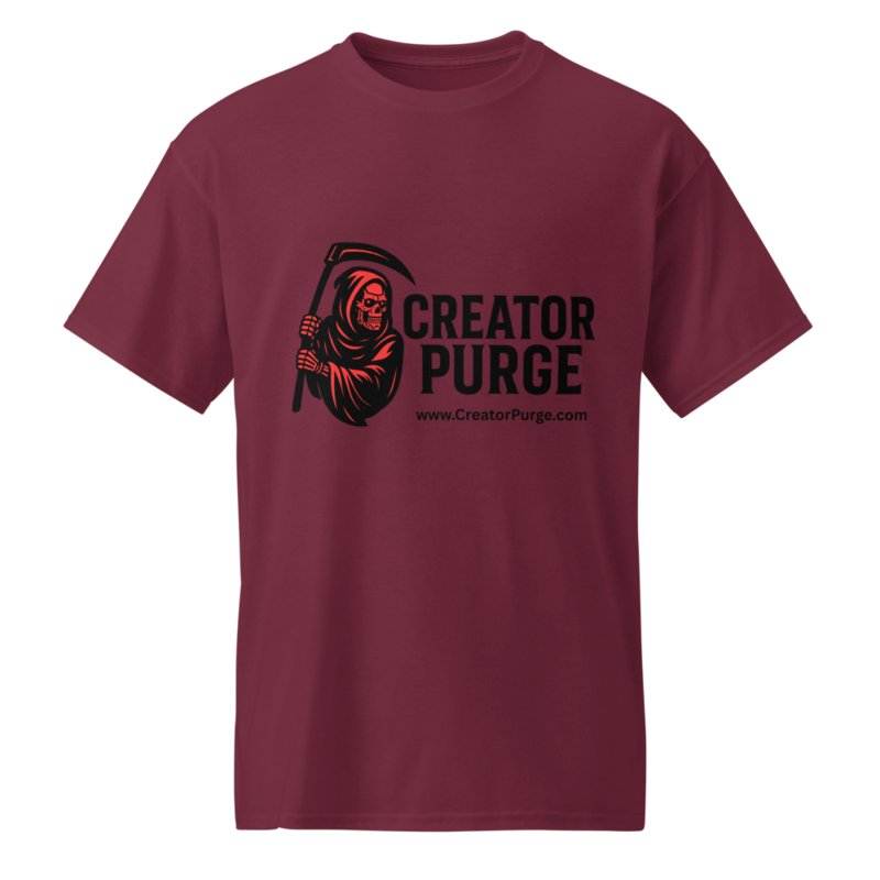 Men’s Creator Purge Logo DryBlend® T-Shirt in Maroon
