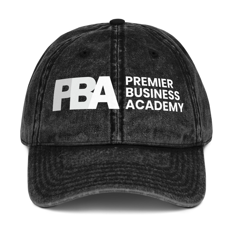 PBA Vintage Cotton Twill Cap