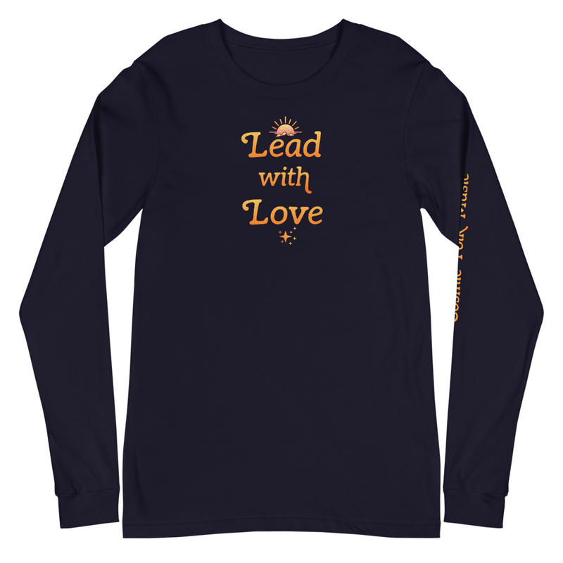 Lead with Love Unisex Long Sleeve Tee