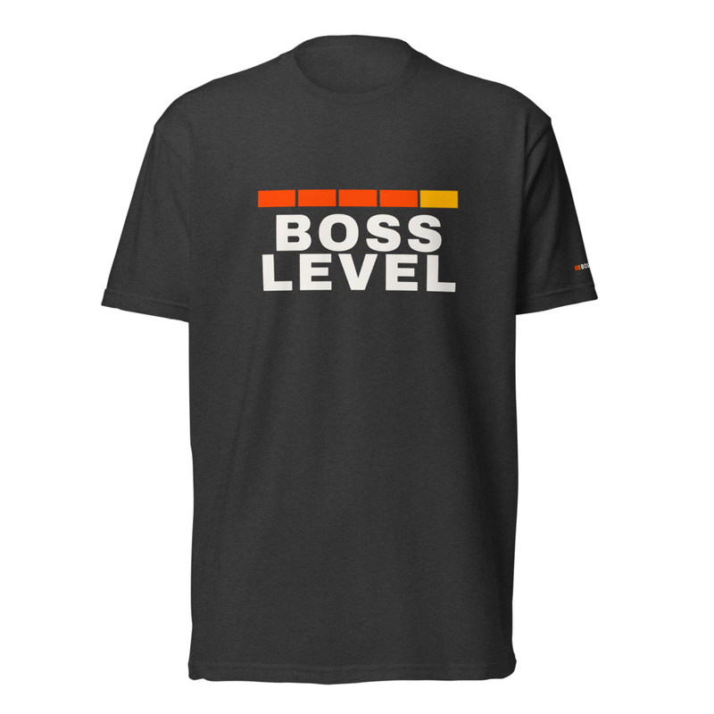 Boss Level T – XL, Charcoal