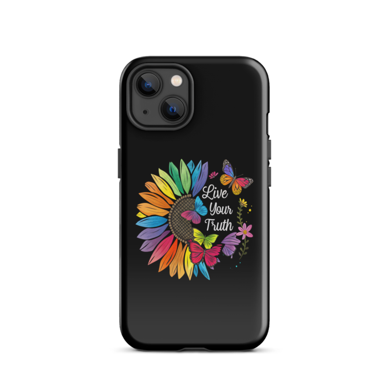 Live Your Truth Tough Case for iPhone® – iPhone 13, Glossy