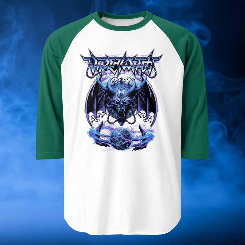 3\4 Baseball Tee - Fuck Ride Destroy (Unisex)