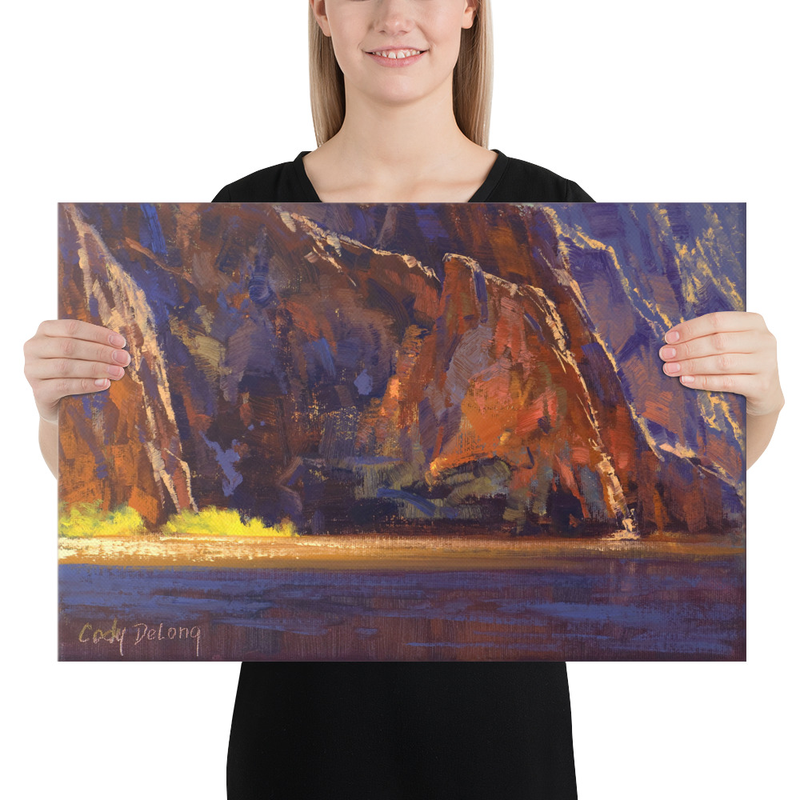 Canyon Walls - Fine Art Canvas Print – Image 7