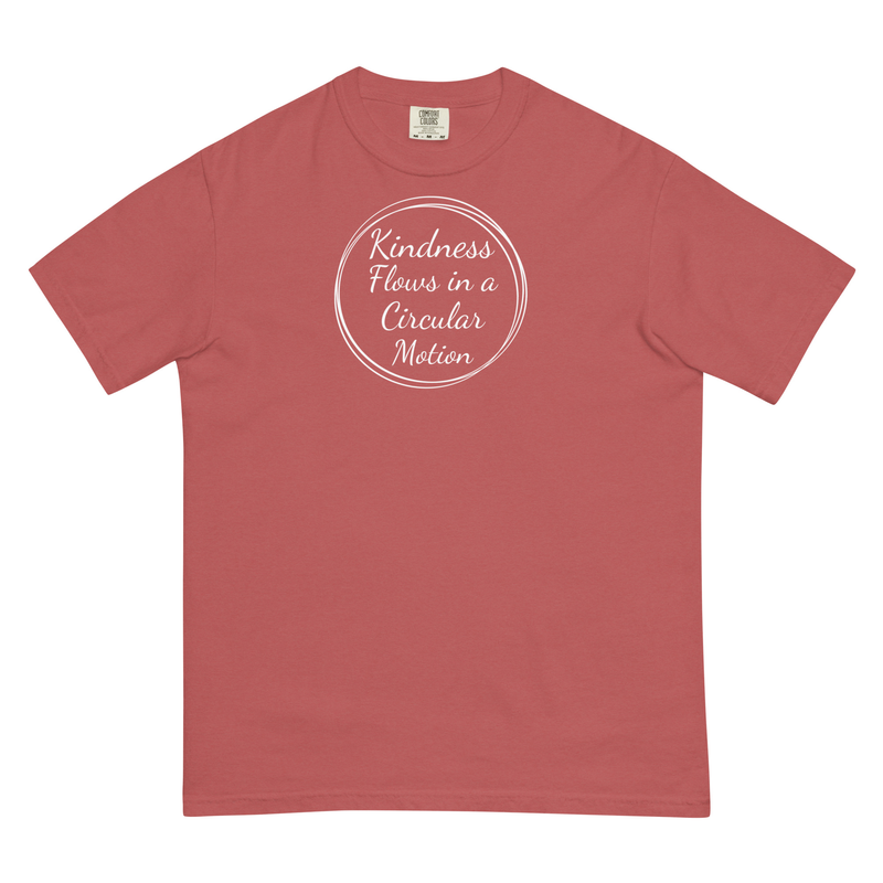 Kindness Flows Unisex garment-dyed heavyweight t-shirt