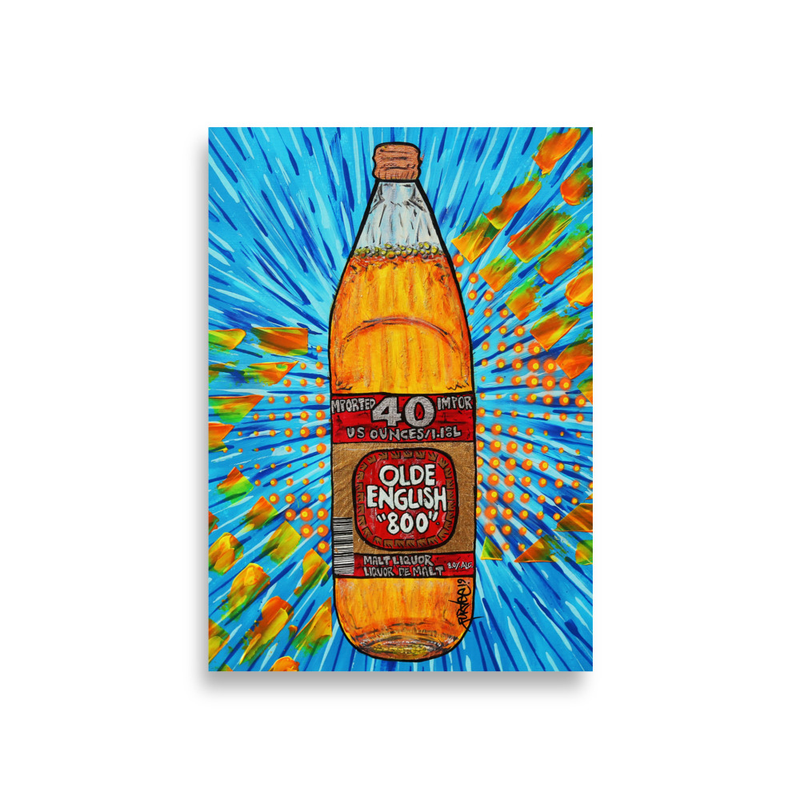 40oz Poster