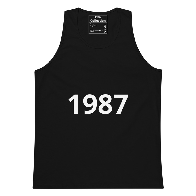 1987 - Men’s premium tank top