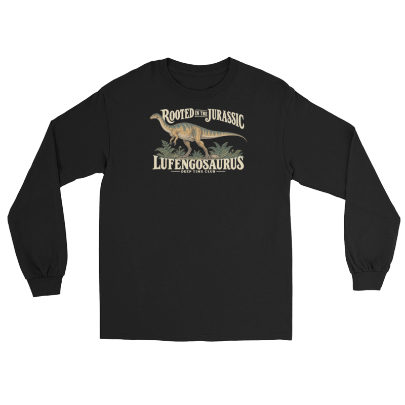 Rooted in the Jurassic Lufengosaurus Long Sleeve, alternate supplier view 1