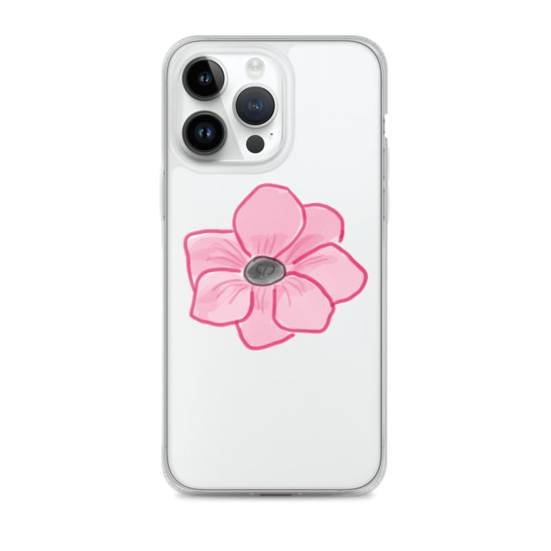 Cheery Pink Flower iPhone Case – Image 10