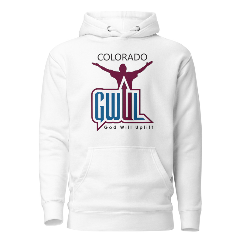 Represent Colorado - Unisex Hoodie – 3XL, White