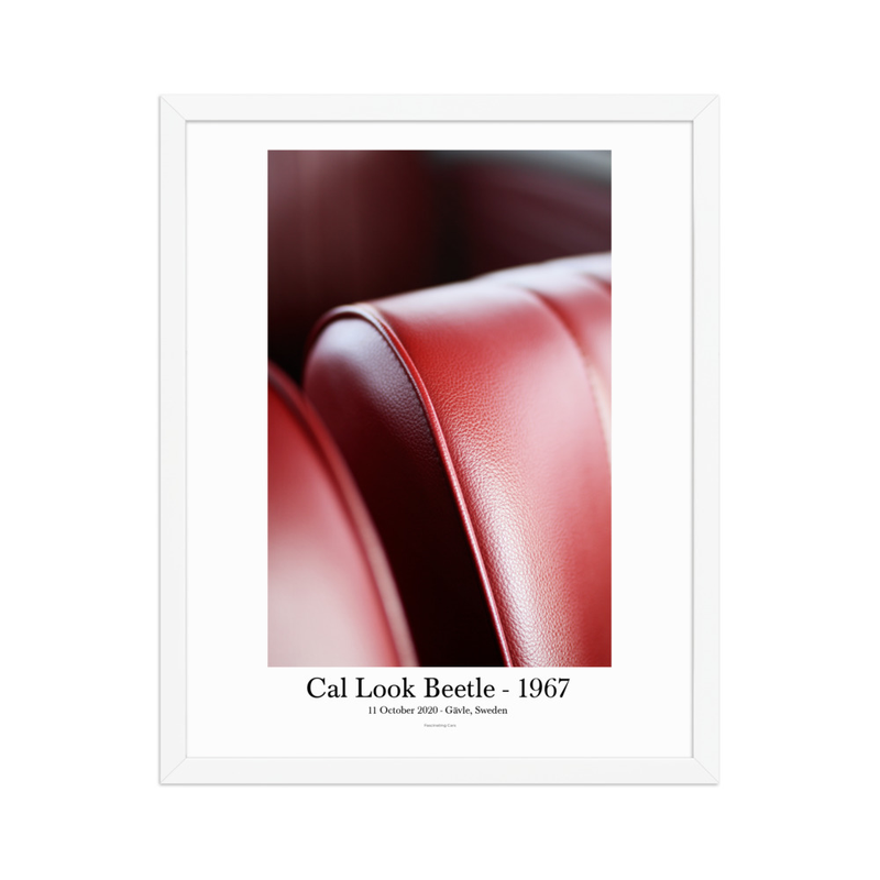 Cal Look Beetle 1967 – Framed Interior Wall Art